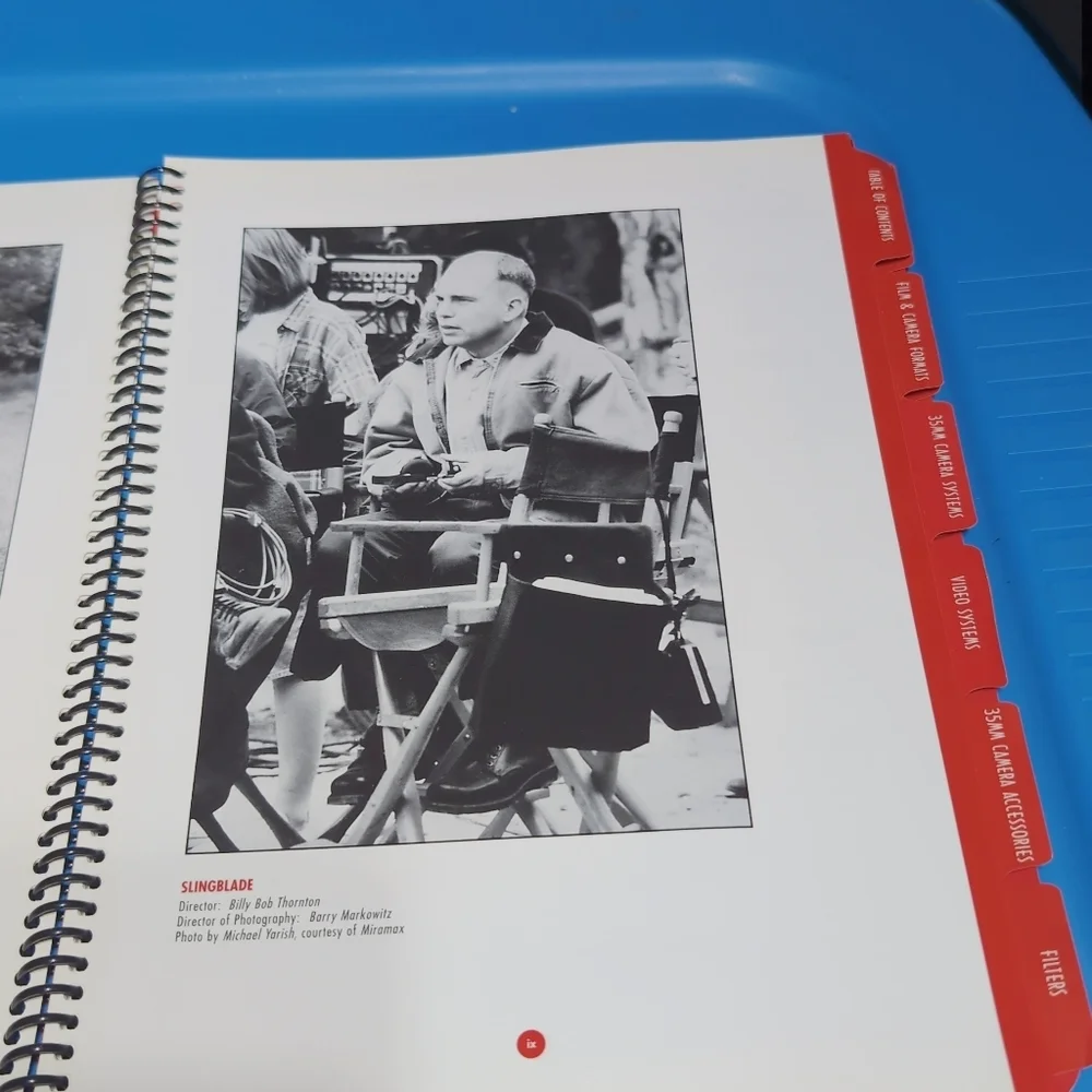 Original 1997 Panavision Cameras Spiral Catalog Many Movie Stills